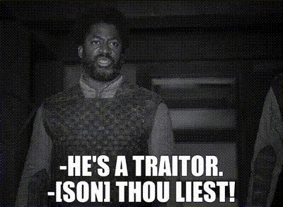 thou liest abhorred tyrant.